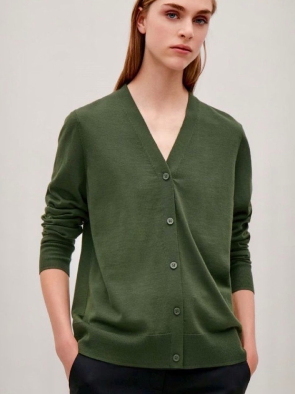 COS Merino Wool Cardigan